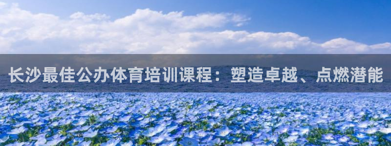 欧陆娱乐群里怎么进：长沙最佳公办体育培训课程：塑造卓