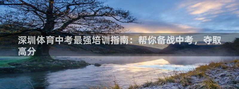 欧陆是什么平台：深圳体育中考最强培训指南：帮你备战中