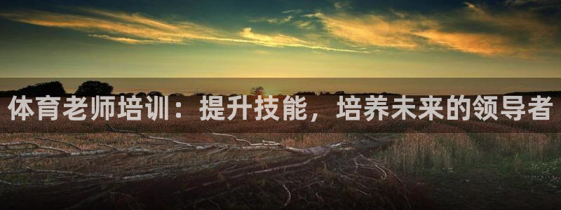 欧陆娱乐太阳：体育老师培训：提升技能，培养未来的领导